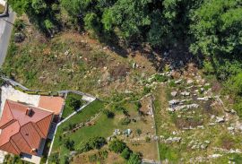 OPATIJA, LOVRAN, LIGANJ- građevinsko zemljište 1539m2 s pogledom na more, Lovran, Zemljište