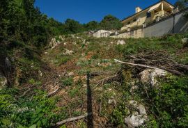 OPATIJA, LOVRAN, LIGANJ- građevinsko zemljište 1539m2 s pogledom na more, Lovran, Zemljište