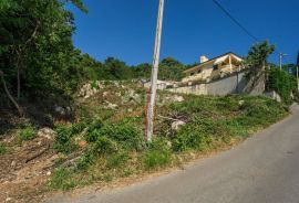 OPATIJA, LOVRAN, LIGANJ- građevinsko zemljište 1539m2 s pogledom na more, Lovran, Zemljište