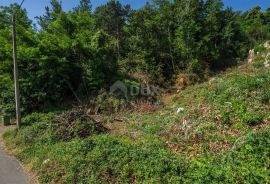 OPATIJA, LOVRAN, LIGANJ- građevinsko zemljište 1539m2 s pogledom na more, Lovran, Zemljište