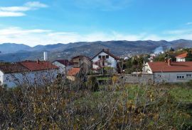 KASTAV, RUBEŠI- građevinsko zemljište 900m2 s pogledom na more  za stambenu zgradu-stanove/ obiteljsku kuću/ villu, Kastav, Земля