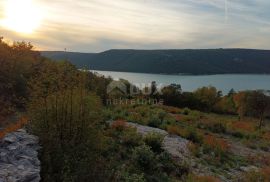 ISTRA, RABAC - Građevinsko zemljište s pogledom na more, Labin, Terreno