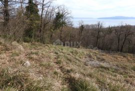 OPATIJA, IČIĆI, POLJANE- građevinsko zemljište 972m2 s GRAĐ. DOZVOLOM i s pogledom na more za obiteljsku kuću/ villu/ stambenu zgradu-stanove -apartmane/ kuću za iznajmljivanje - odmor s bazenom, Opatija - Okolica, Land