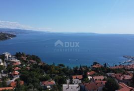 OPATIJA, VOLOSKO - građevinsko zemljište s pogledom na more za 3 vile / 3 apartmanske kuće, Opatija, Земля