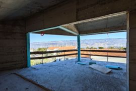 OTOK KRK, ŠILO - Penthouse s pogledom na more, Dobrinj, Wohnung