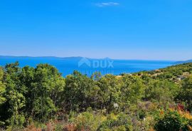 ISTRA, RABAC - Prostrano zemljište s pogledom na more, Labin, Terreno