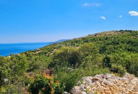 ISTRA, RABAC - Prostrano zemljište s pogledom na more, Labin, Land