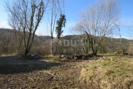 ISTRA, LABIN, KRŠAN - Zemljište s 9 kamenih objekata u jednoj cjelini, panoramski pogled. Rijetkost na tržištu!!, Kršan, Terrain