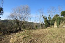 ISTRA, LABIN, KRŠAN - Zemljište s 9 kamenih objekata u jednoj cjelini, panoramski pogled. Rijetkost na tržištu!!, Kršan, Terrain