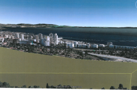 RIJEKA, PODMIRVICE, RUJEVICA, PEHLIN- građevinsko zemljište 5340m2 s pogledom na more za halu / poslovnu zgradu, Rijeka, Terrain