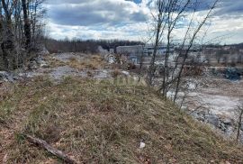 PERMANI - građevinski teren 1640 m2 za halu / poslovnu zgradu, Matulji, Arazi