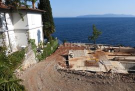 OPATIJA, MEDVEJA- građevinsko zemljište 1773m2, 1. RED DO MORA!! I S GRAĐ. DOZVOLOM za hotel/ boutique hotel/ motel/ apartmane/ ville/ kuće za iznajmljivanje - odmor s bazenom, Lovran, Terreno