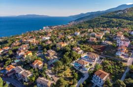 OPATIJA, POBRI - prekrasna novoizgrađena kuća s bazenom, Opatija - Okolica, Ev