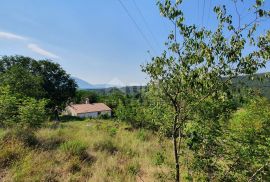 ISTRA, LABIN, KRŠAN - Građevinsko zemljište s odličnim pogledom, Kršan, Terra