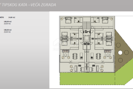 RABAC - građevinski teren 6500 m2 za gradnju 5 luksuznih vila od 6 stanova-apartmana, Labin, أرض