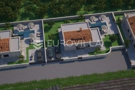 Svetvinčenat, Čabrunići - prekrasna moderna samostojeća prizemnica A, s bazenom 28 m2, 104 m2, Svetvinčenat, Famiglia