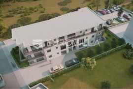 Istra, Štinjan, dvosoban stan AE u prizemlju NKP 54,59m2 - novogradnja, Pula, Flat