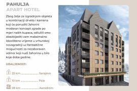 Apartman u izgradnji 40,64m2 sprat 3 Jahorina Poljice ApartHotel Pahulja, Pale, Apartamento