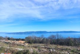 ISTRA, LABIN OKOLICA, ZEMLJIŠTE S OTVORENIM POGLEDOM NA MORE, Labin, Tierra