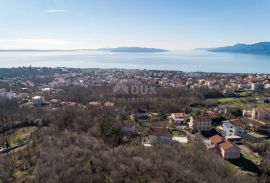 RIJEKA, KASTAV - građevinsko zemljište 2.451 m2 + 1.930 m2 s pogledom na more za stambenu zgradu - stanove / apartmane / obiteljsku kuću / villu! PRILIKA!!!, Kastav, Tierra