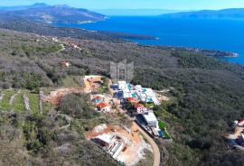 Labin, Rabac, građevinsko zemljište sa pogledom na more, Labin, Zemljište