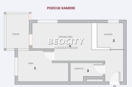 Novi Beograd, Tošin bunar, Petra Kočića, 2.0, 46m2, Novi Beograd, Daire