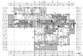 Vodice - građevinsko zemljište s projektom, 450 m od mora, Vodice, Terra