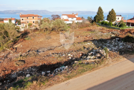 Labin, Rabac, građevinsko zemljište s pogledom na more, Labin, Land