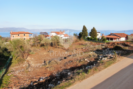 Labin, Rabac, građevinsko zemljište s pogledom na more, Labin, Terreno