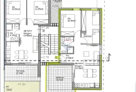 Umag okolica, dvosoban stan 350 m od mora, Umag, Apartamento