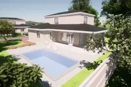 Pula,Monte Turco- 1485 m² građevinskog zemljišta s dozvolom za izgradnju dvije kuće, s pogledom na more i grad, Pula, Land