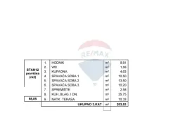 RIJEKA,KASTAV- NOVOGRADNJA- stan 3S+DB, balkon, garaža, pogled na more, Kastav, Kвартира