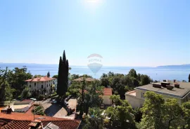 OPATIJA,LOVRAN- 2. RED DO MORA, stan 140 m2, balkon, parking, pogled na more, Lovran, Apartamento