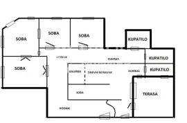 Stan u salonskoj zgradi sa sređenom fasadom ID#7881, Zvezdara, Wohnung