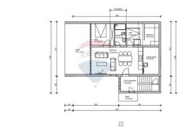 Crikvenica, Dramalj- 2S + DB u potkrovlju za izuzetnim pogledom na more, Crikvenica, Apartamento