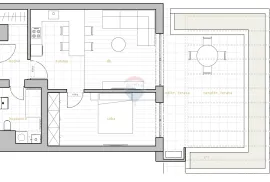 DONJI ZAMET - Stan 1S+DB  62,39 m2, Rijeka, شقة