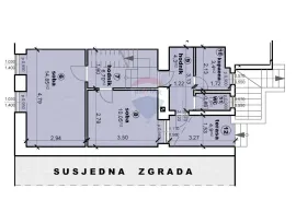 Draga Bašćanska - uređena kamena kuća u nizu s okućnicom, Baška, بيت