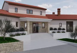 Rovinjsko Selo - roh bau kuća 450m2 + okućnica 3500 m2, Rovinj, بيت