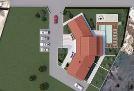 Rovinjsko Selo - roh bau kuća 450m2 + okućnica 3500 m2, Rovinj, بيت