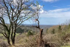 Grožnjan okolica, građevinsko zemljište s pogledom na more, Grožnjan, أرض