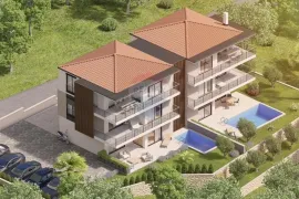 Otok Krk, Njivice, Prekrasan dvoetažni stan s bazenom, Omišalj, Appartment