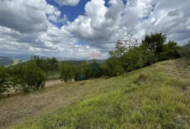 Pazin - okolica, građevinsko zemljište sa pogledom na Butonigu, Pazin - Okolica, Arazi