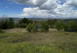 Pazin - okolica, građevinsko zemljište sa pogledom na Butonigu, Pazin - Okolica, Arazi