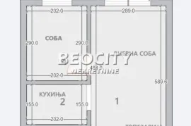 Zvezdara, Mirijevo, Gvozdenog puka, 1.5, 35m2, Zvezdara, Apartamento