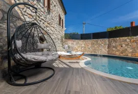 Otok Krk, Risika, luksuzna vila s bazenom, 240 m2, Vrbnik, Casa