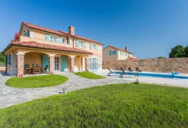 OTOK KRK-KRAS villa sa bazenom, Dobrinj, Maison