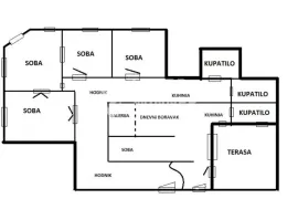 Izuzetna lokacija za poslovni prostor i dnevnu rentu ID#7894, Zvezdara, Appartement