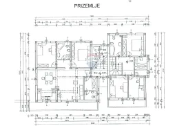 Zagreb, Markuševac | Kuća u izgradnji s tri stana, građevinska dozvola, Zagreb, Kuća