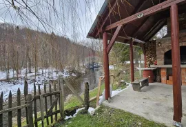 Kuća uz rijeku, Gorski kotar, 1900 m2 okućnice, Vrbovsko, Famiglia