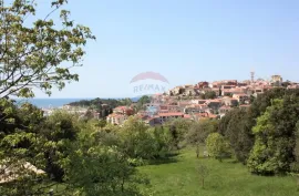 Vrsar, atraktivno građevinsko zemljište panoramskog pogleda prema moru, Vrsar, أرض